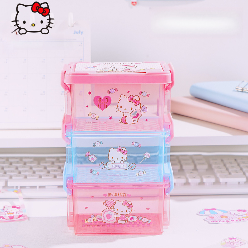 Office Supply Office Stationery Items - Hello Kitty Stationery Desktop Storage Box