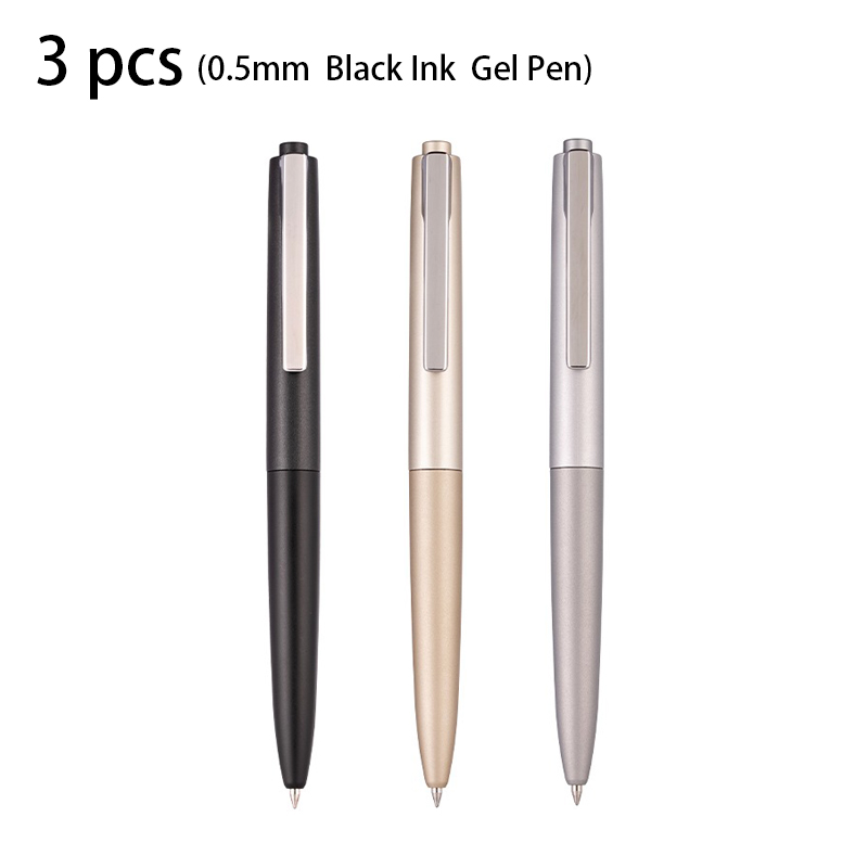 Stationery Supply Business - Deli 3pcs 0.5mm/0.7mm Black Ink Gel