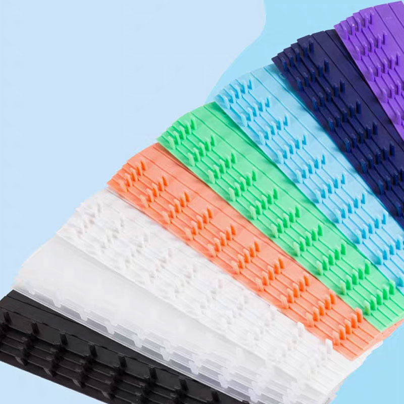 50pcs 10 Holes PVC Binding Str - Binding Comb Plastic 评论和价格