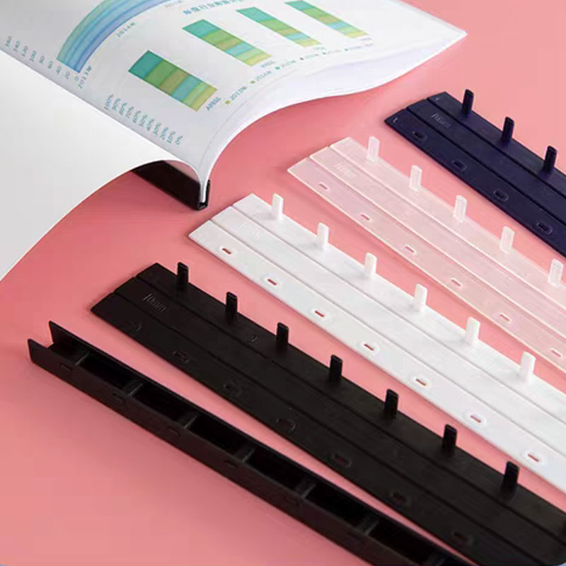 50pcs 10 Holes PVC Binding Str - Binding Comb Plastic 评论和价格