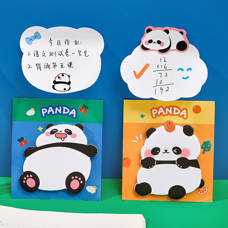 4 Pcs/lot Chubby Panda Cartoon - Office Stationery Supply List 评论和价格