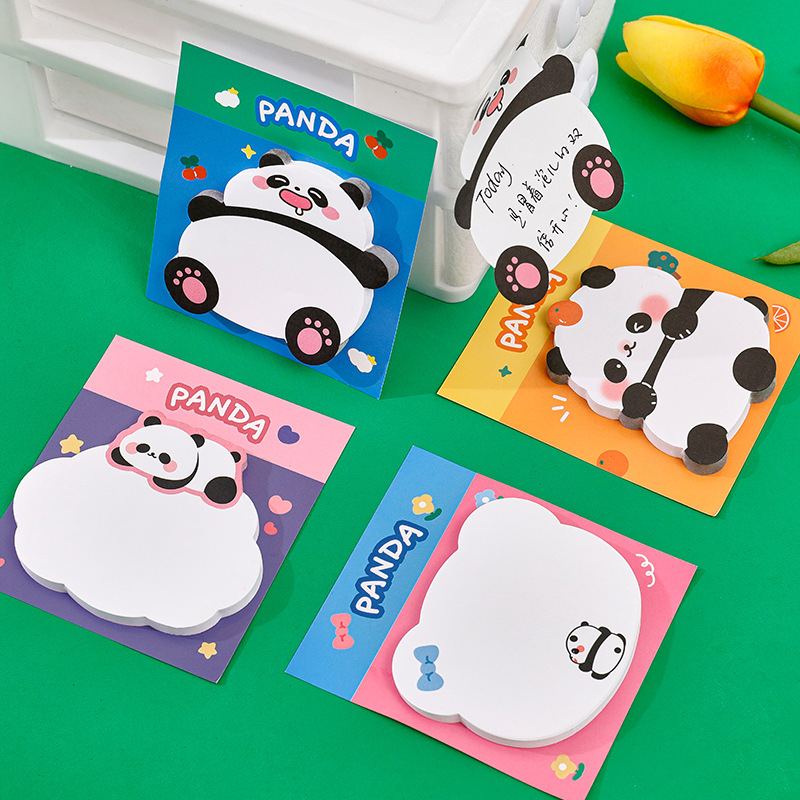 4 Pcs/lot Chubby Panda Cartoon - Office Stationery Supply List 评论和价格