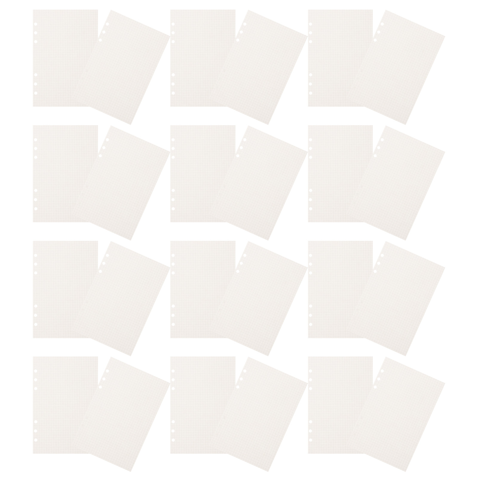 225Pcs A5 6 Hole Planner Refil - Planner Weekly Budget 评论和价格