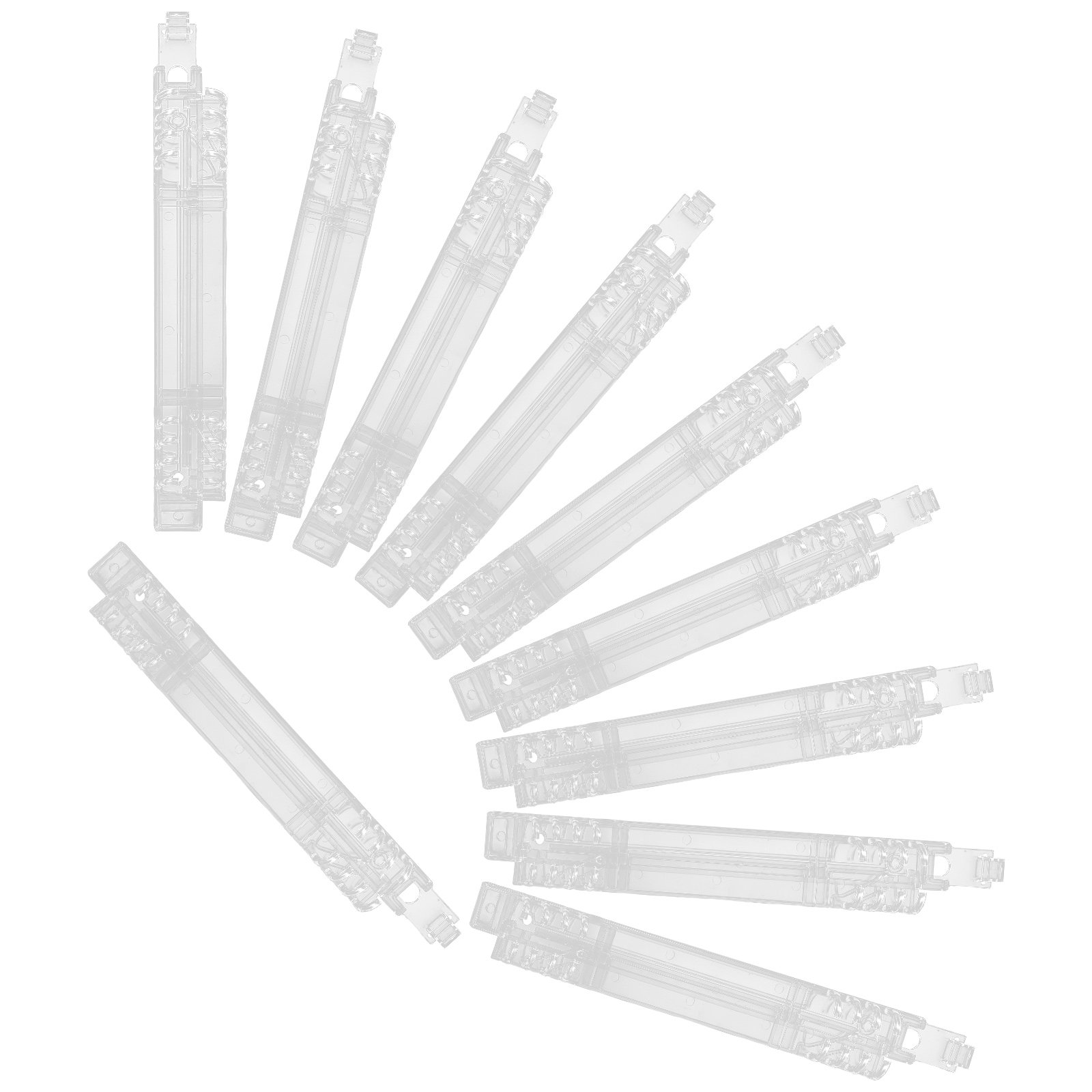10Pcs Spiral Binder Rings Plas - Binding Comb Plastic 评论和价格