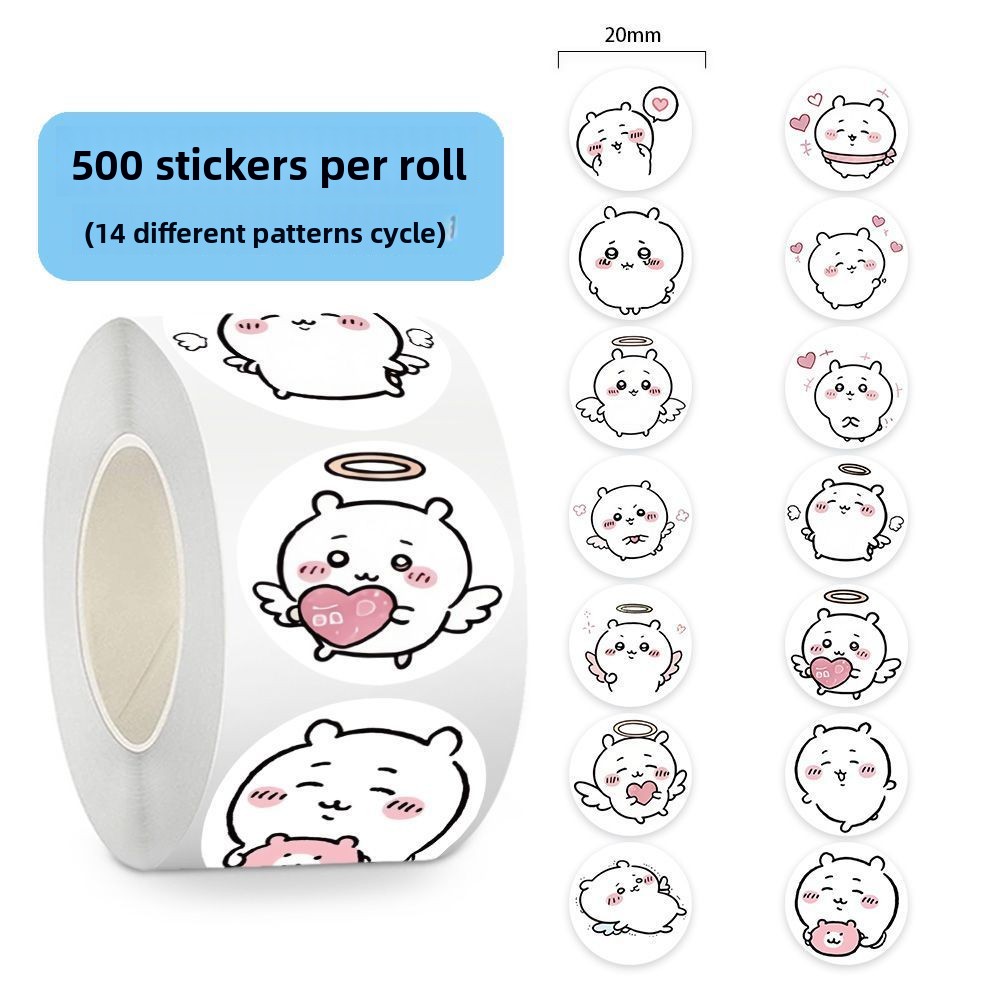 jiyi Stickers Roll 500 Pcs Kaw - Sticker Label Roll 评论和价格