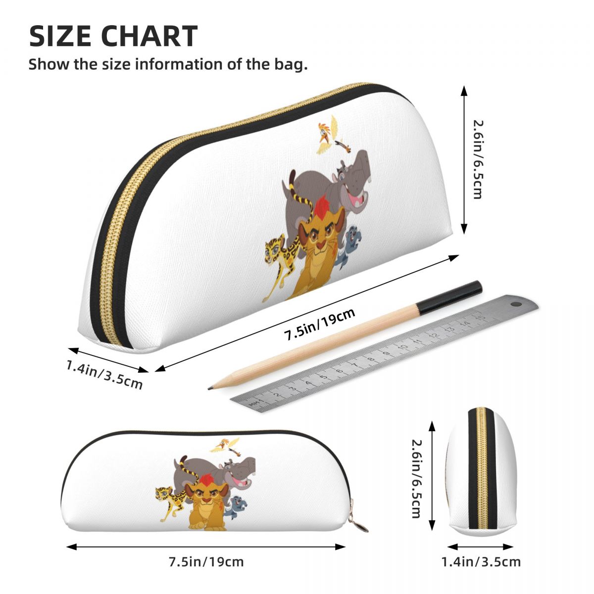 Lion Guard Pencil Cases Pen Ho - Lion Stationery & Office Supply(Kunshan)Co.Ltd 评论和价格