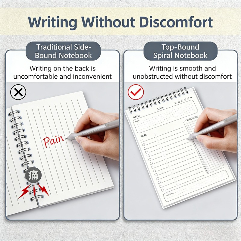 2PCS Planner Agenda Spiral A5  - Office Stationery Supply List 评论和价格