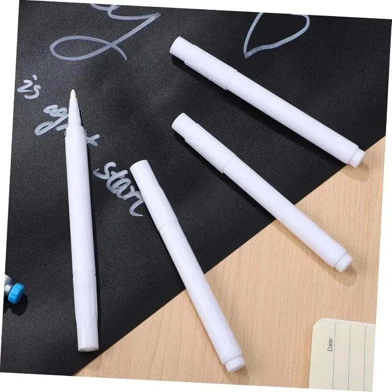 5-50PCS White Liquid Chalk Pen - Correction Fluid White 评论和价格