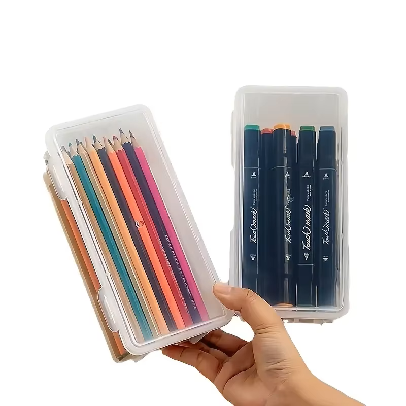 4 large transparent PP storage - Stationery And Office Supply Stores 评论和价格