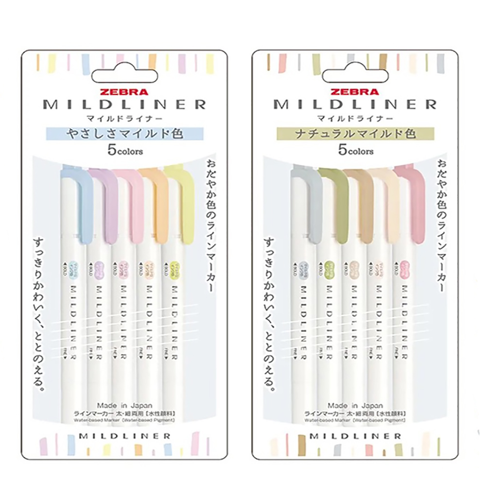 Japan ZEBRA Highlighters Pen s - Highlighter Set Pastel 评论和价格