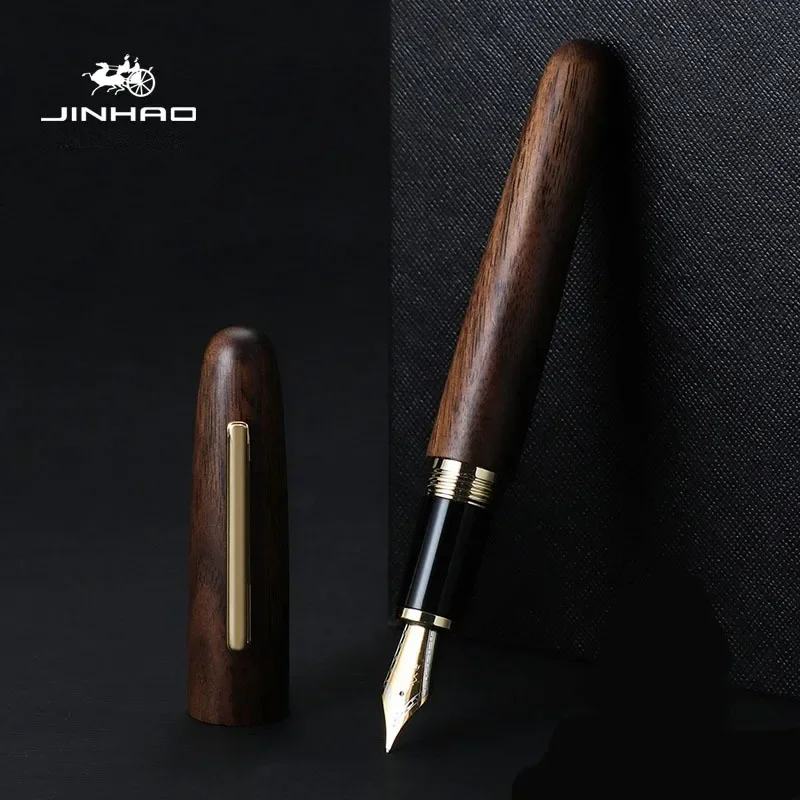 Jinhao 9056 Natural Wood Handm - Stationery Supply Business 评论和价格