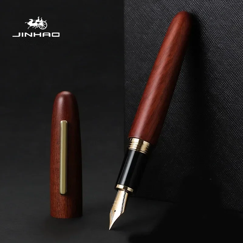 Jinhao 9056 Natural Wood Handm - Stationery Supply Business 评论和价格