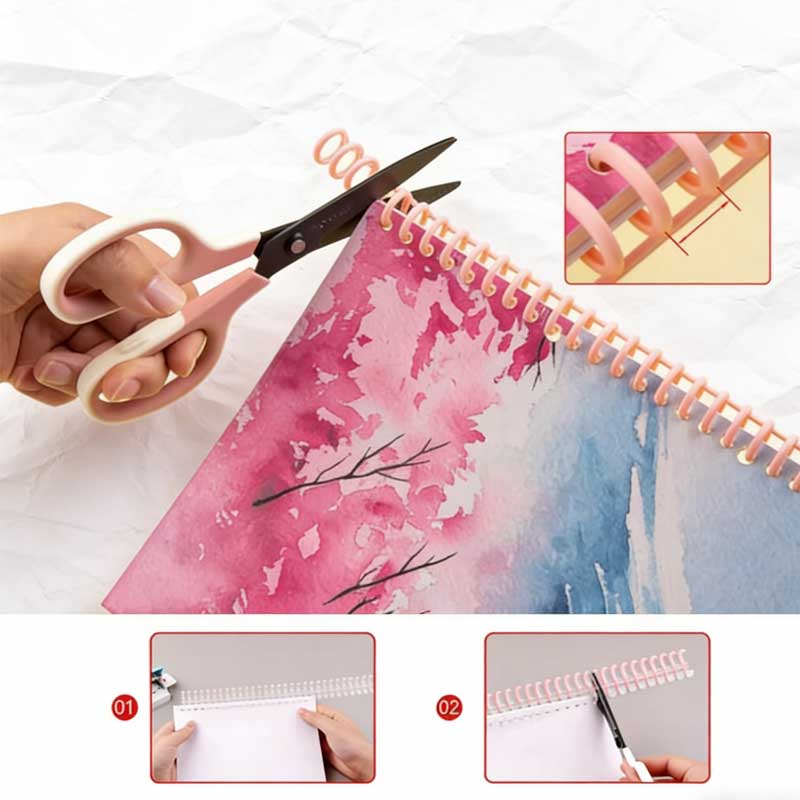 A4 Plastic 30-Hole Loose Leaf  - Binding Comb Plastic 评论和价格