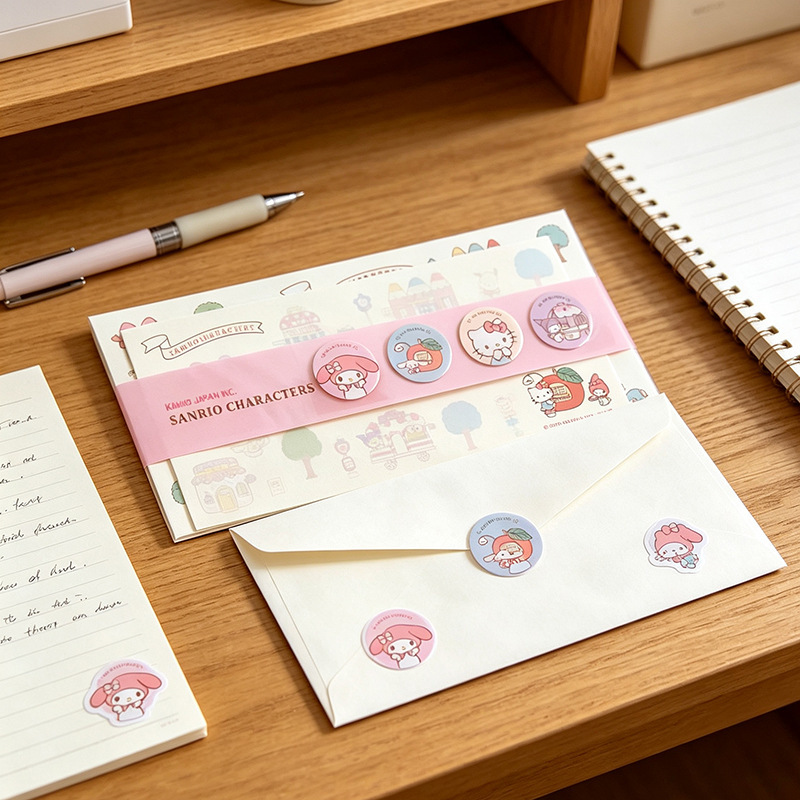 Sanrio Cartoon Hello Kitty Sti - Office Supply Office Stationery Items 评论和价格