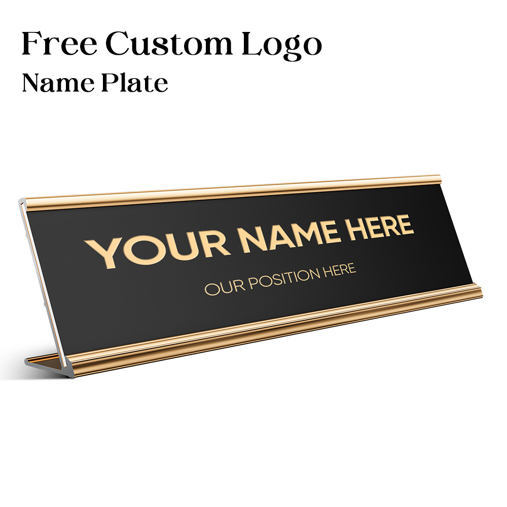Free Personalized Custom Offic - Desk Name Plate 评论和价格