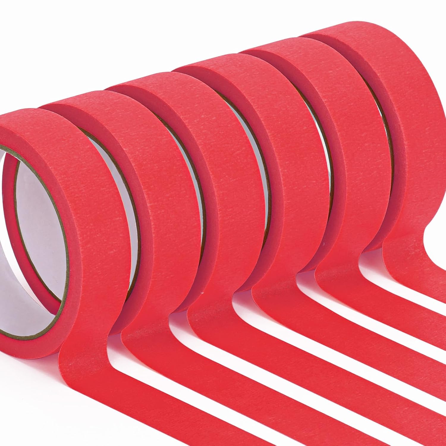 2rolls Red Painters Tape-Maski - Label Printer Tape 评论和价格