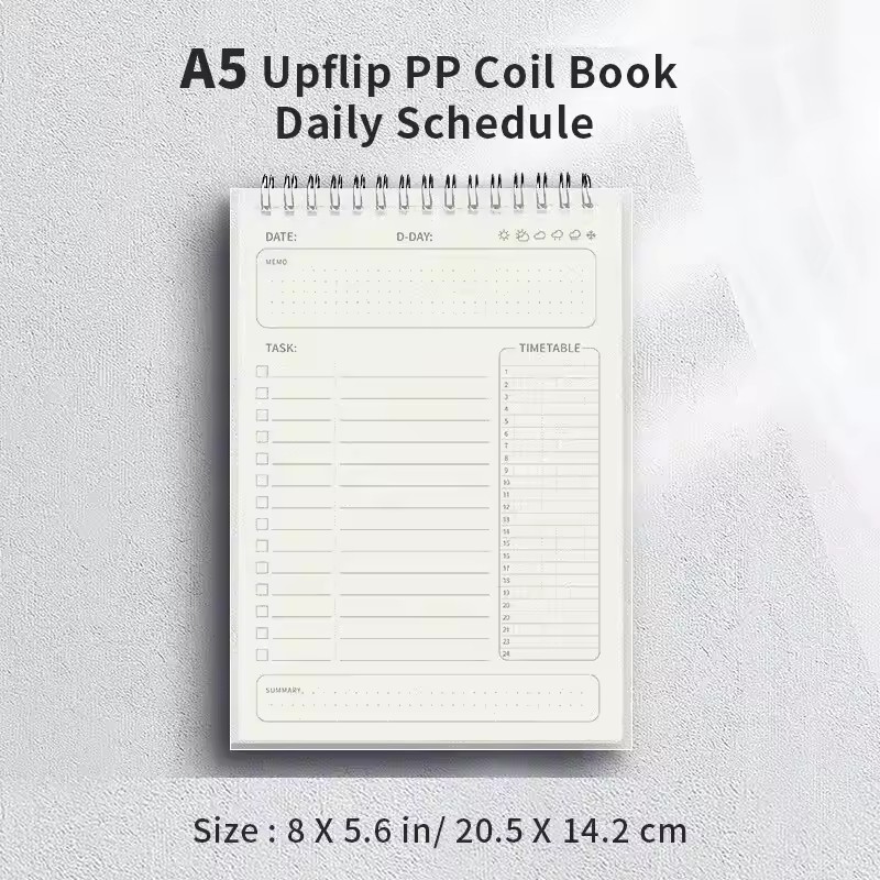 1pc Planner Agenda Spiral A5 N - Office Stationery Supply List 评论和价格