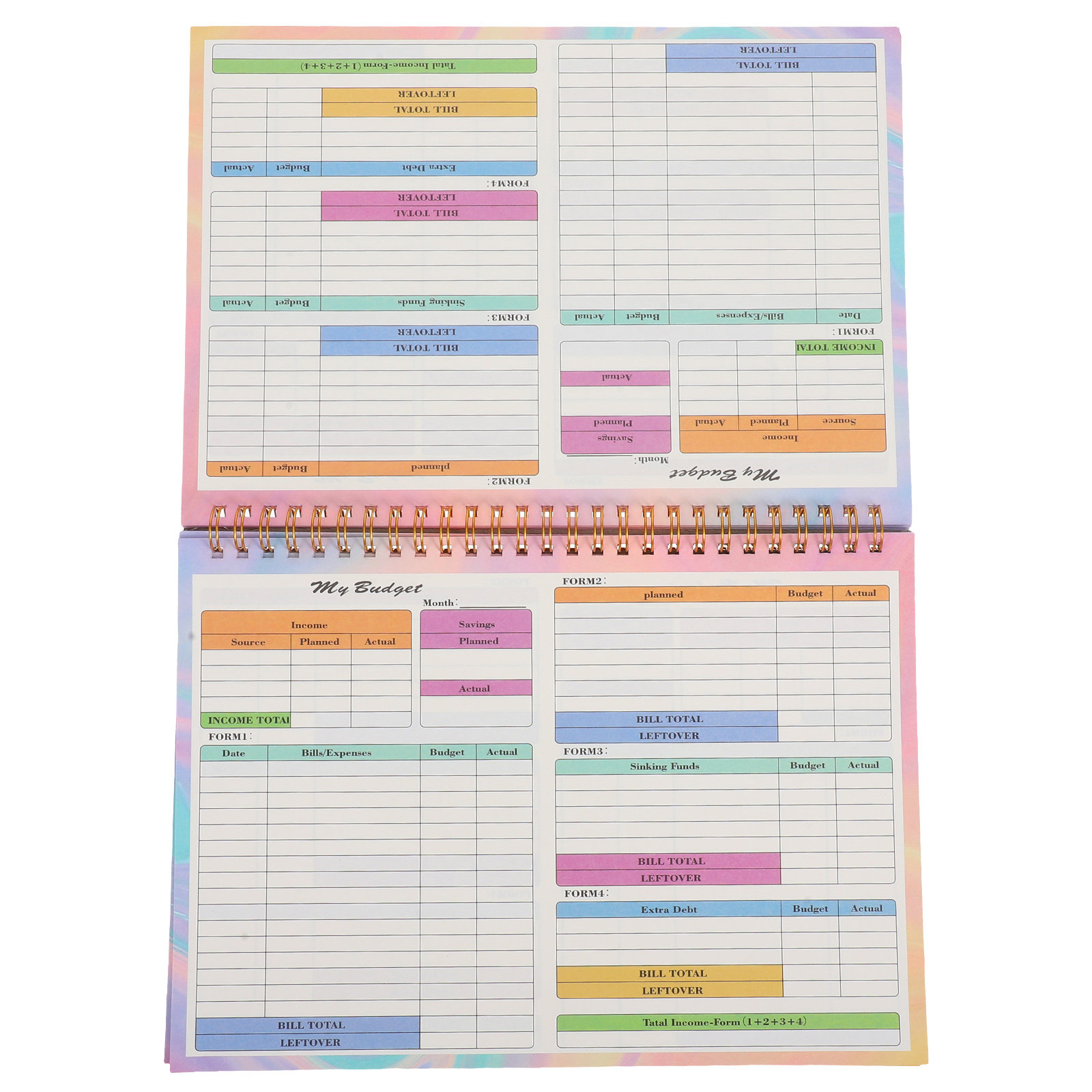 B5 Daily Weekly Financial Ledg - Planner Weekly Budget 评论和价格