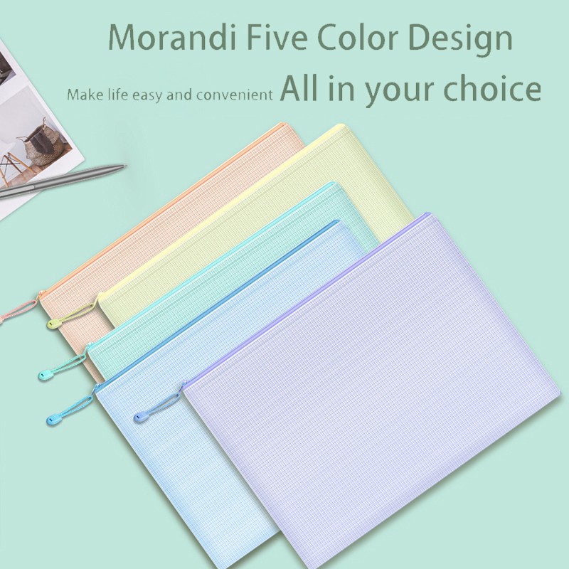 5pcs Mesh Zipper Pouch Documen - Portfolio Folder Zip 评论和价格