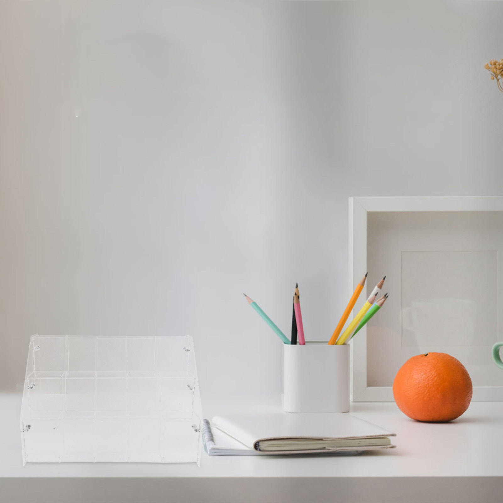 Modern Clear Acrylic Pen Holde - Stationery And Office Supply Stores 评论和价格