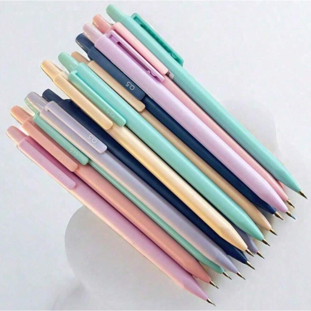 Cute Pastel Mechanical Pencil  - Highlighter Set Pastel 评论和价格