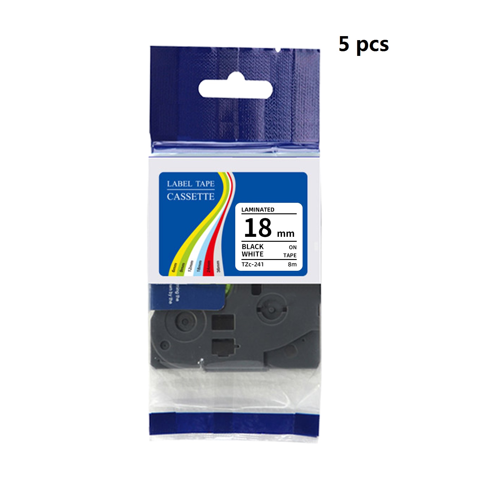 5 Pcs Compatible Brother TZe L - Label Printer Tape 评论和价格