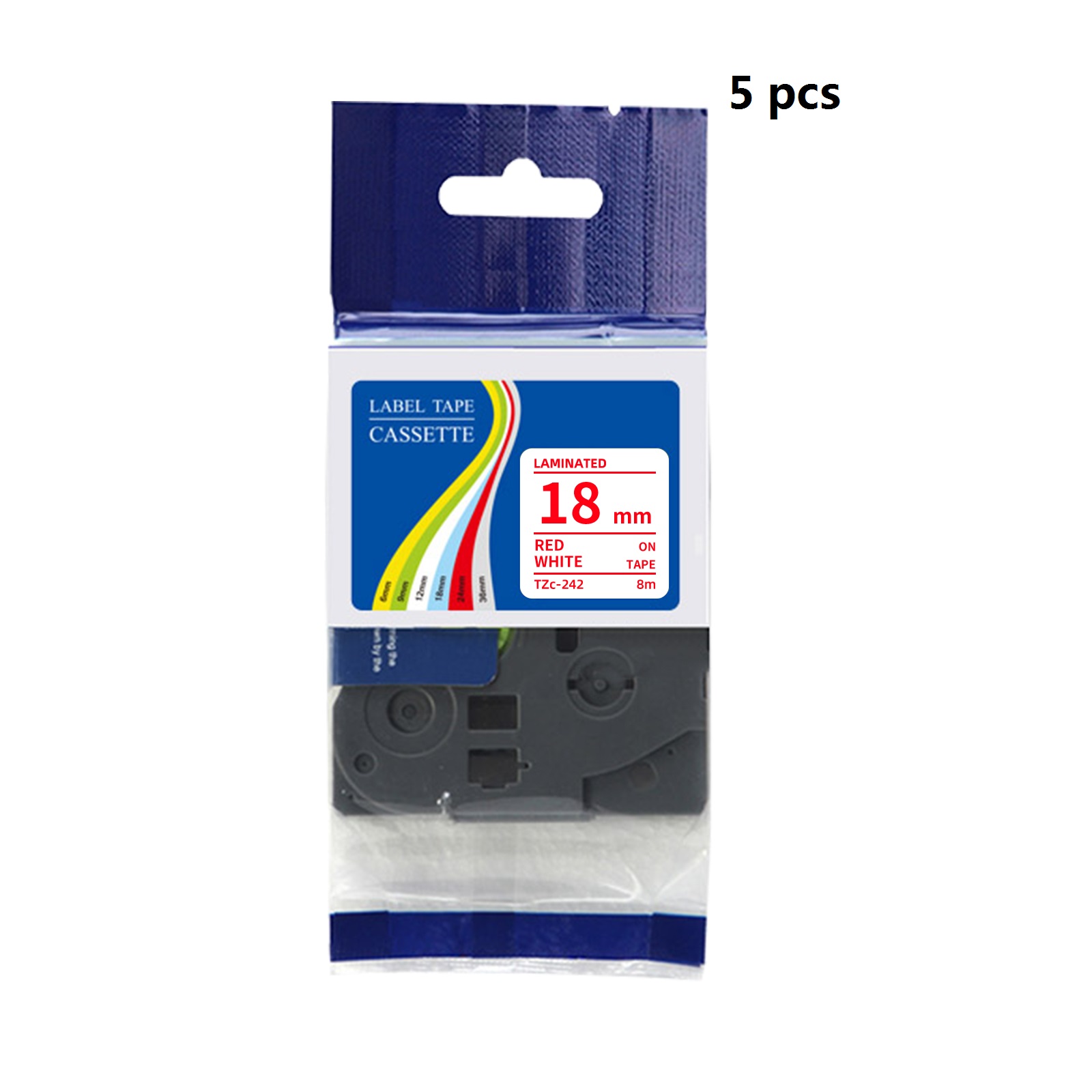 5 Pcs Compatible Brother TZe L - Label Printer Tape 评论和价格