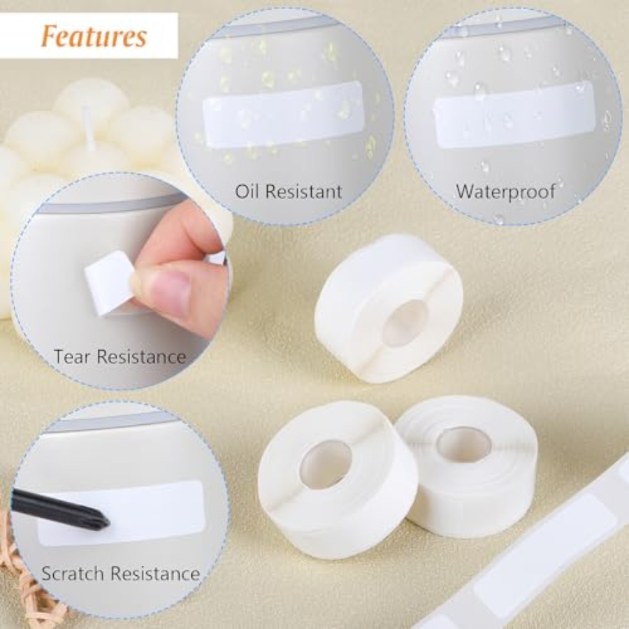 6 Rolls Label Maker Tapes for  - Label Printer Tape 评论和价格