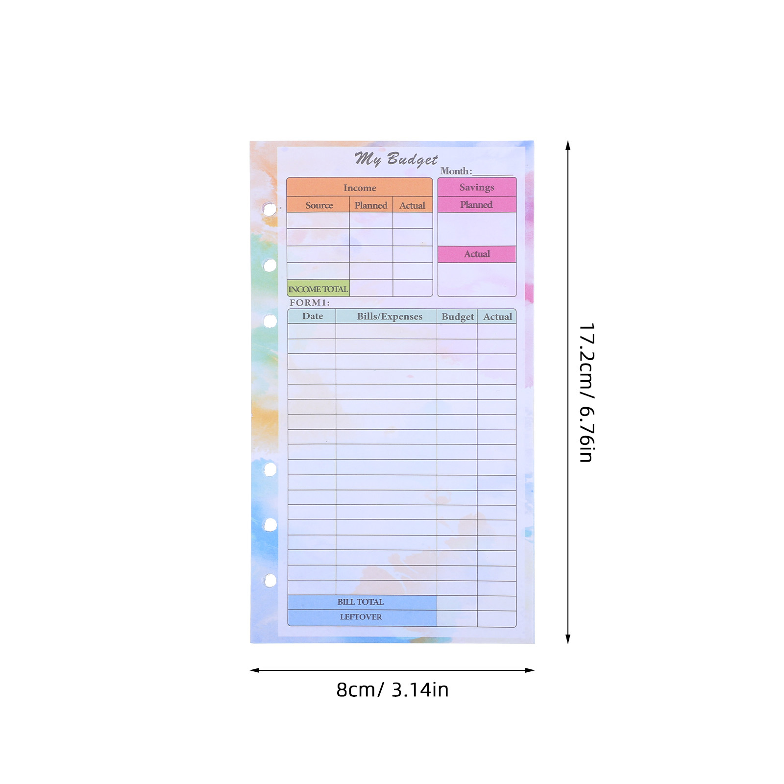 14 Sheets A6 Budget Planner Re - Planner Weekly Budget 评论和价格