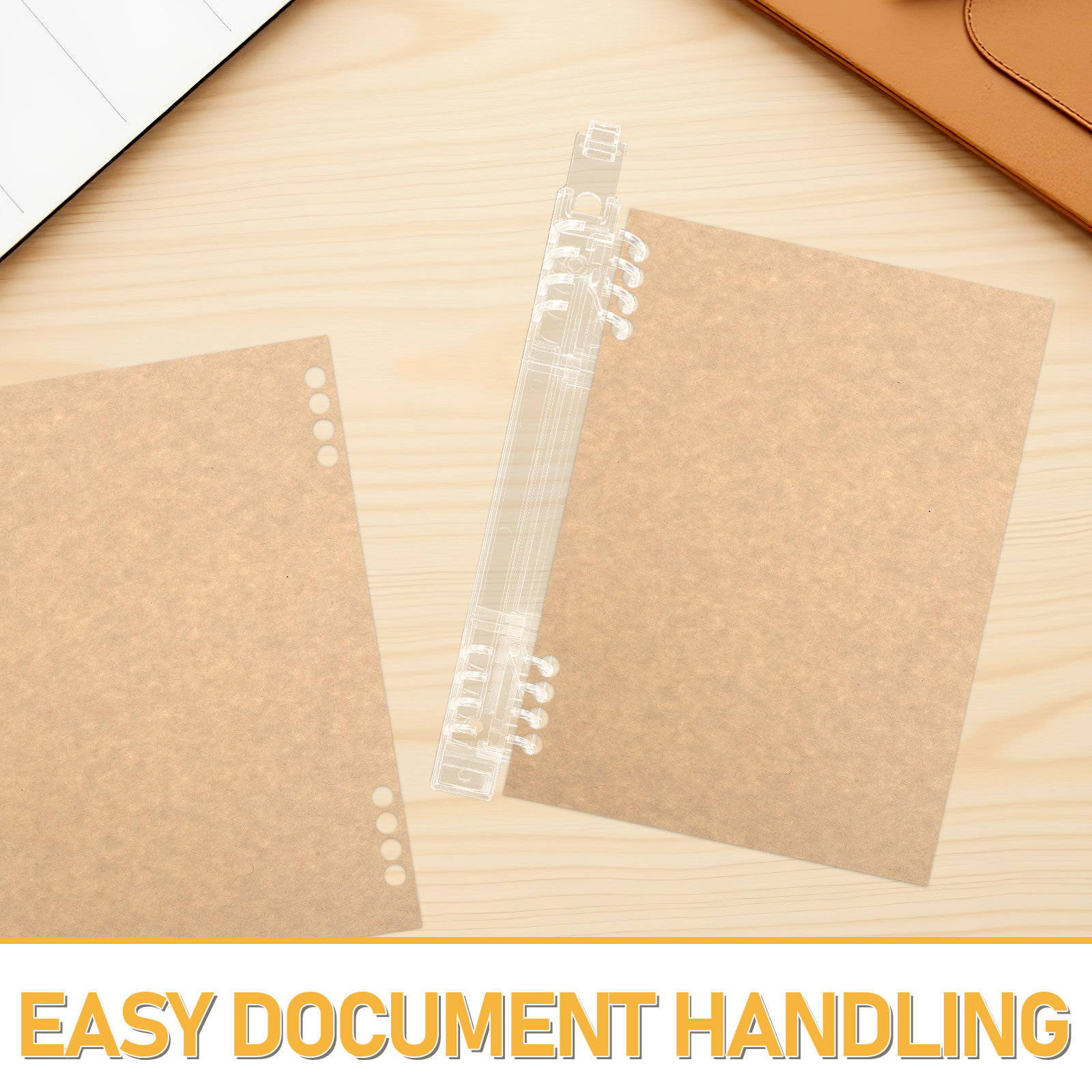 10Pcs Loose Leaf Binder Rings  - Binding Comb Plastic 评论和价格