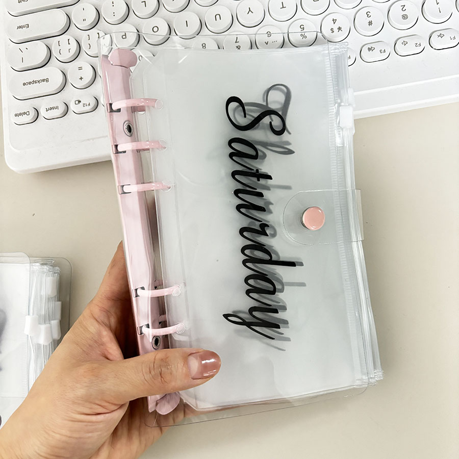 SKYSONIC 1 Set A6 Macarone Bin - Planner Weekly Budget 评论和价格