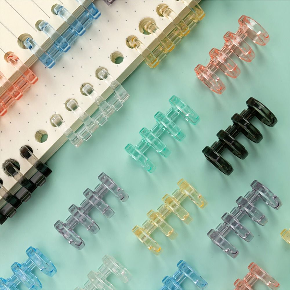 10Pcs Binding Spines Snap Spli - Binding Comb Plastic 评论和价格