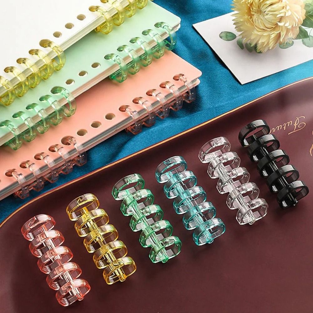 10Pcs Binding Spines Snap Spli - Binding Comb Plastic 评论和价格