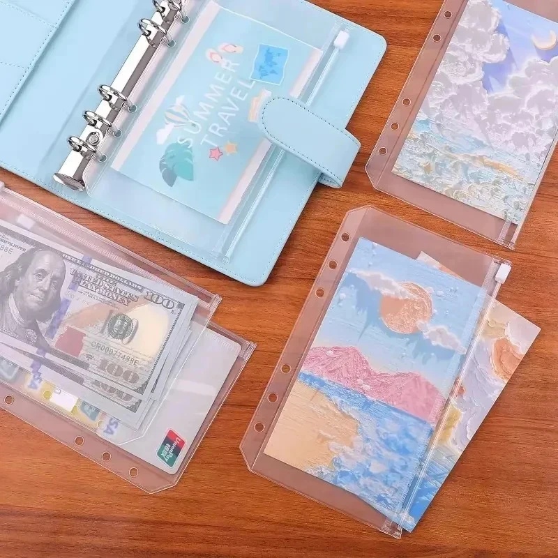 6/12/18pcs A6 A7 6-Hole Zipper - Planner Weekly Budget 评论和价格