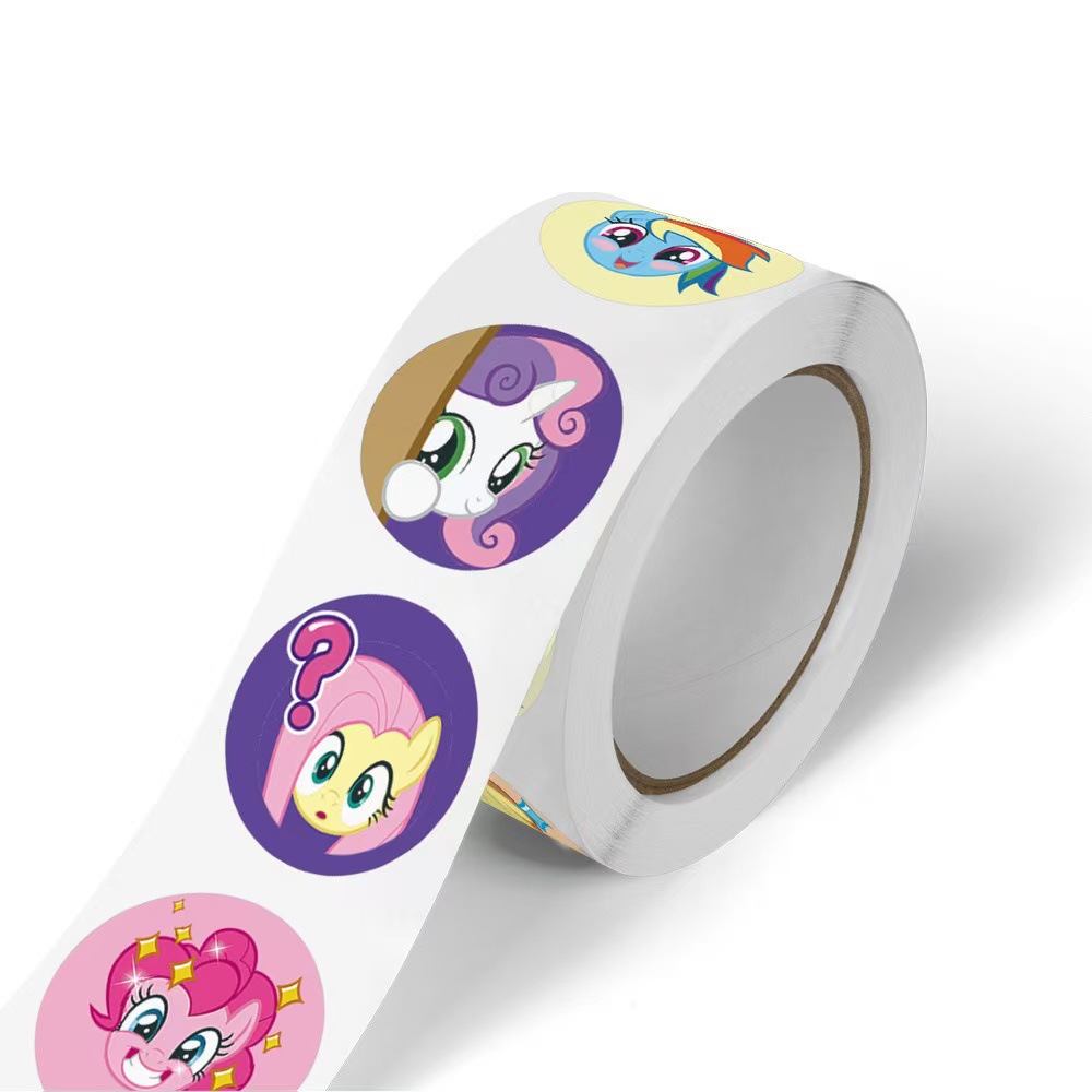 500Pcs My Little Pony Round St - Label Printer Tape 评论和价格