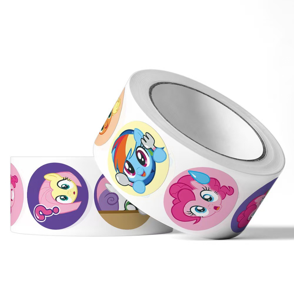 500Pcs My Little Pony Round St - Label Printer Tape 评论和价格