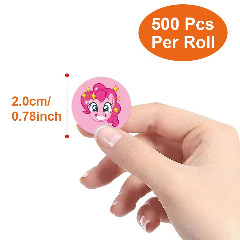 500Pcs My Little Pony Round St - Label Printer Tape 评论和价格