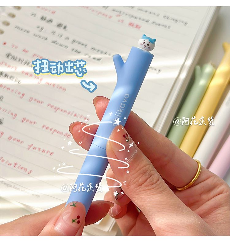Kawaii Chiikawa Gel Pen Rotati - Office Supply Office Stationery Items 评论和价格