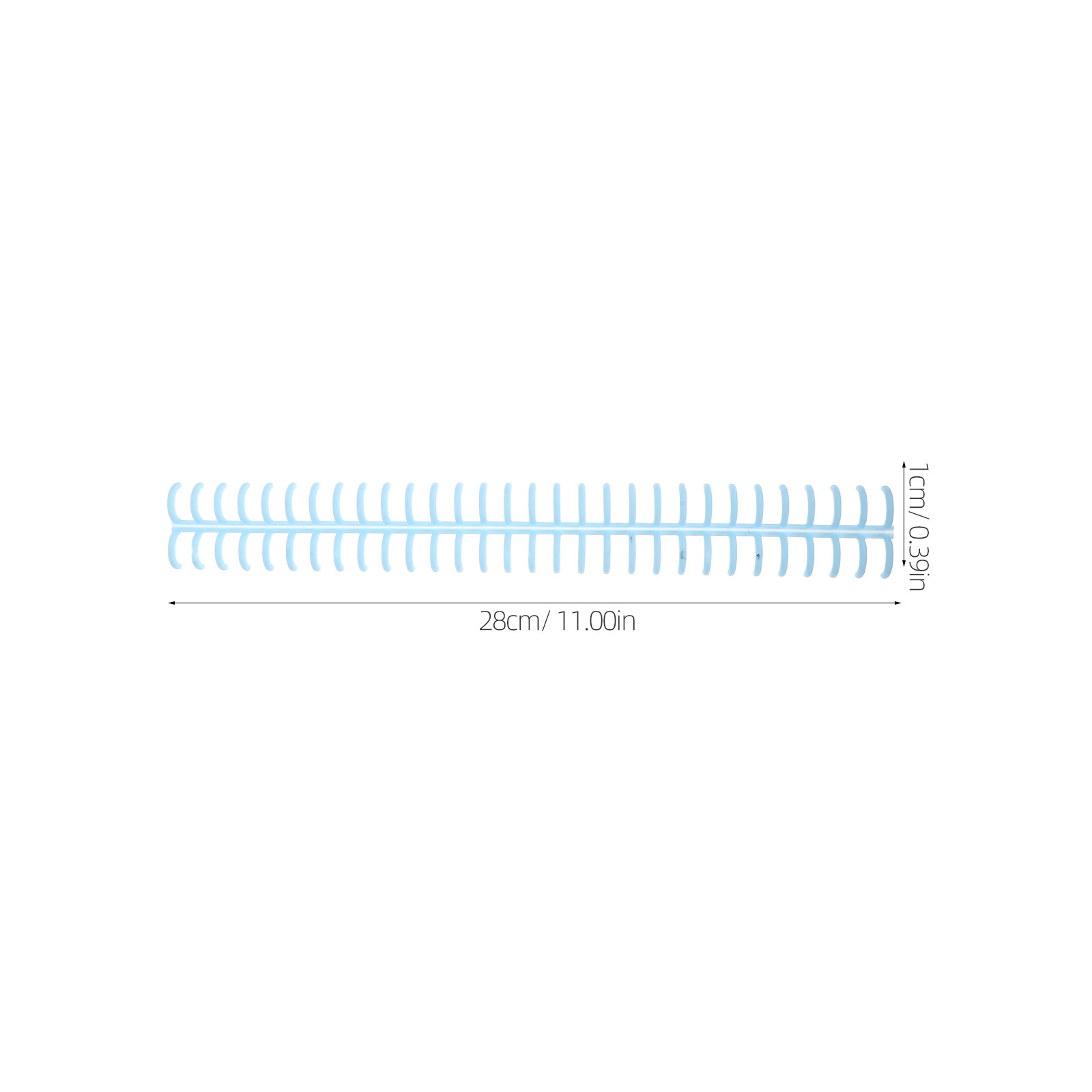 10Pcs 30-Hole Binding Ring for - Binding Comb Plastic 评论和价格