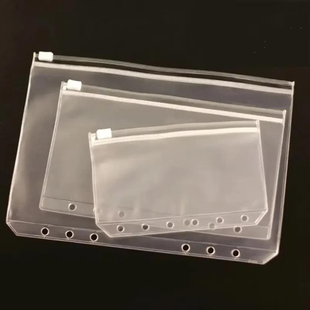 10Pcs  A5 A6 A7 Binder Pocket  - Portfolio Folder Zip 评论和价格