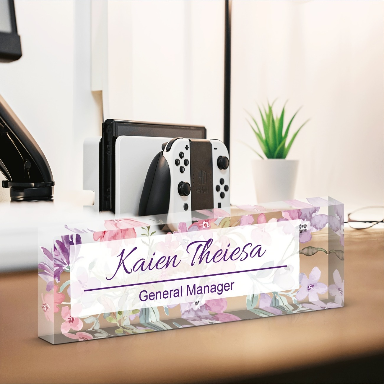 Custom Acrylic Desk Name Plate - Desk Name Plate 评论和价格