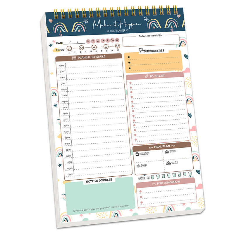 Planner Agenda Spiral A5 Noteb - Office Stationery Supply List 评论和价格
