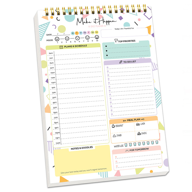 Planner Agenda Spiral A5 Noteb - Office Stationery Supply List 评论和价格