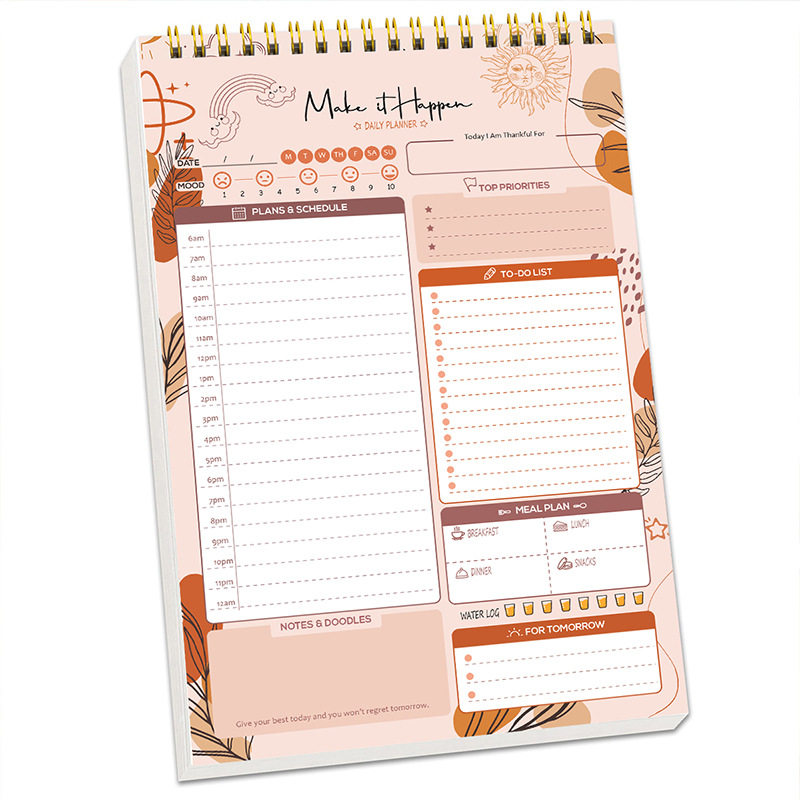 Planner Agenda Spiral A5 Noteb - Office Stationery Supply List 评论和价格
