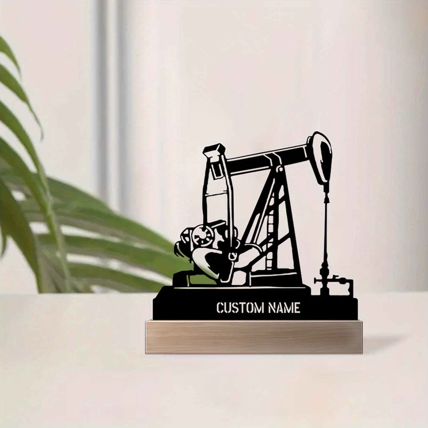 Personalized Oil Rig Desk Name - Desk Name Plate 评论和价格