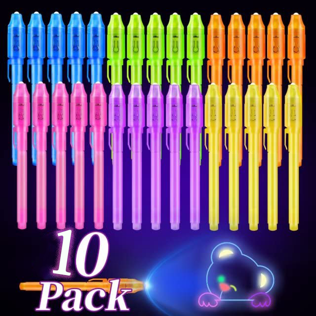 10pcs Invisible Ink Pen Magic  - Highlighter Set Pastel 评论和价格