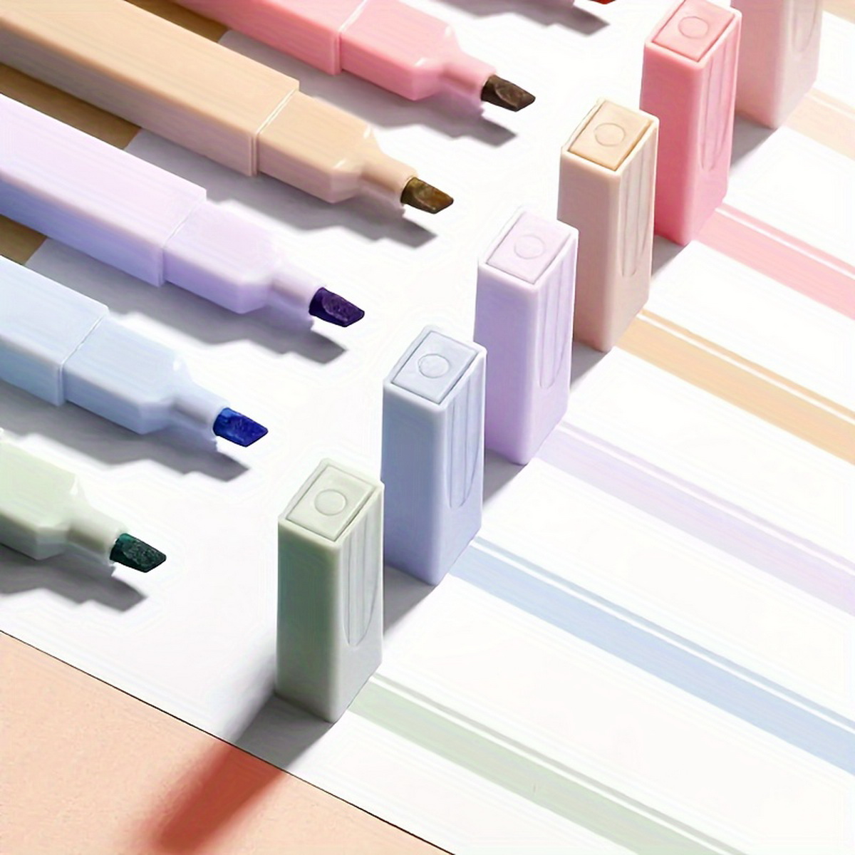 6/12pcs Assorted Color Highlig - Highlighter Set Pastel 评论和价格