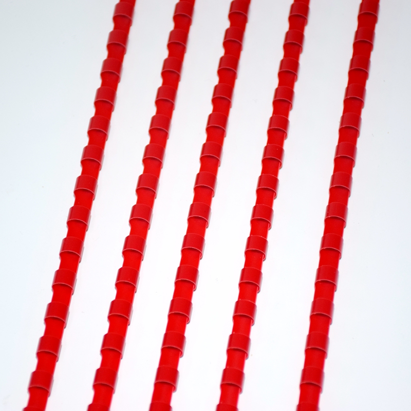 ReadStar 50/100PCS Red PVC Bin - Binding Comb Plastic 评论和价格