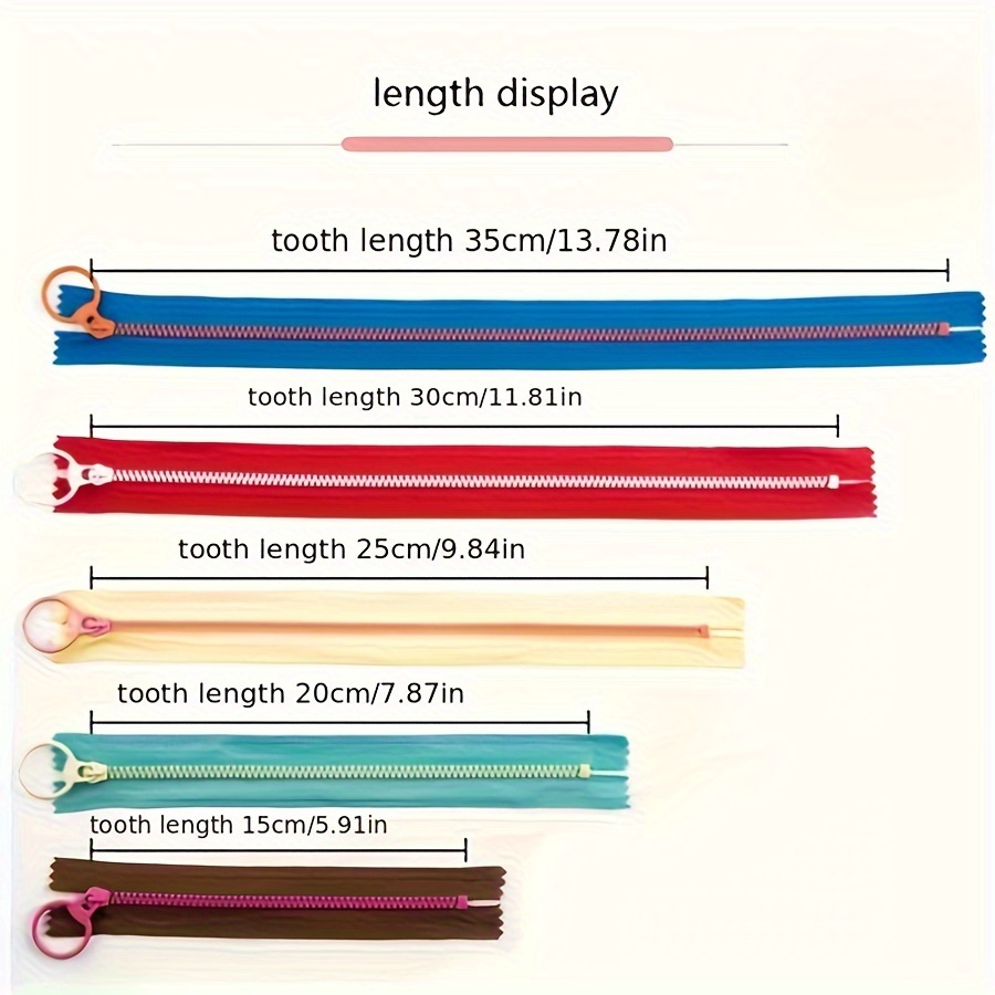 10pcs15cm-30cm mixed resin zip - Portfolio Folder Zip 评论和价格