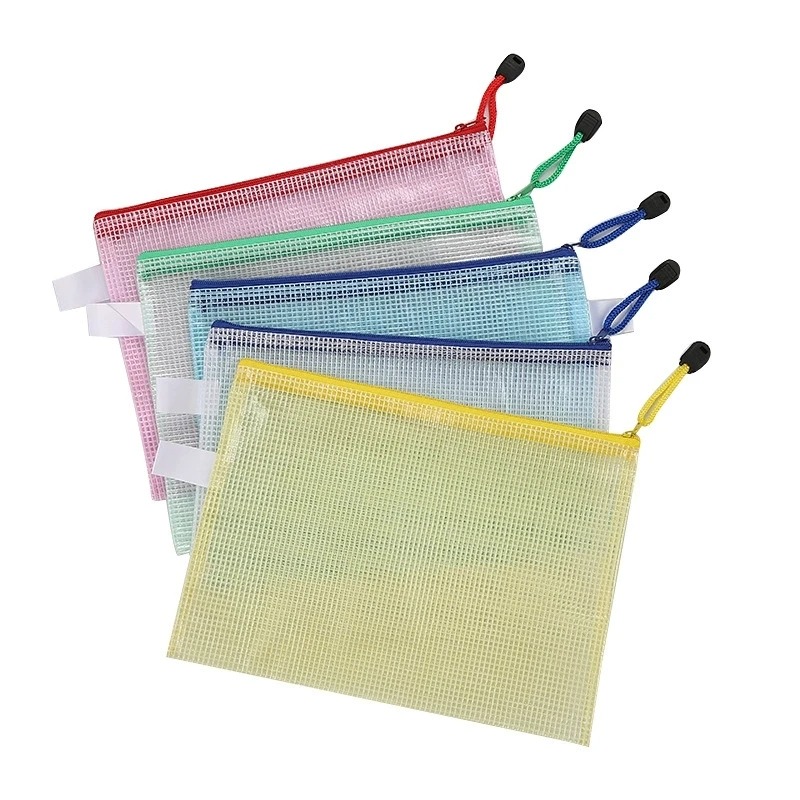 5-100PCS Stationery Storage Fo - Portfolio Folder Zip 评论和价格